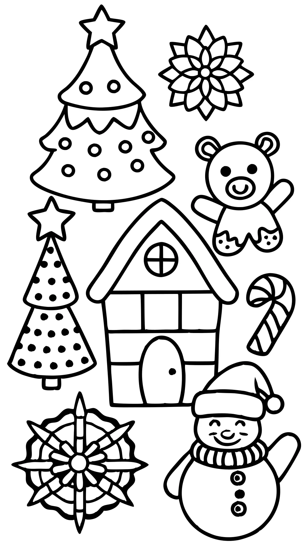 christams coloring pages